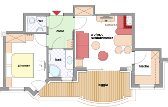 Wohnung Bellevue