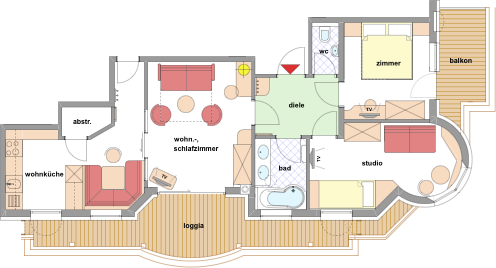 Familienappartement Turmsuite