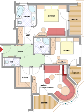 Wohnung Romantika