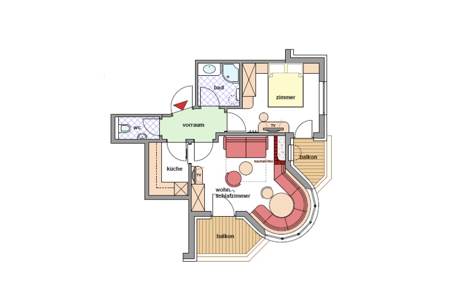 Familienappartement Romantika