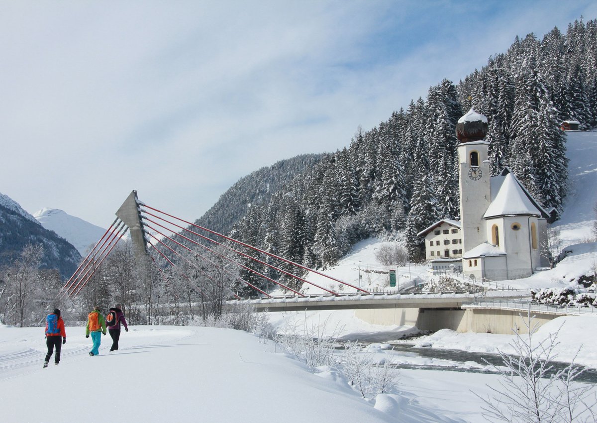 Winter im Lechtal