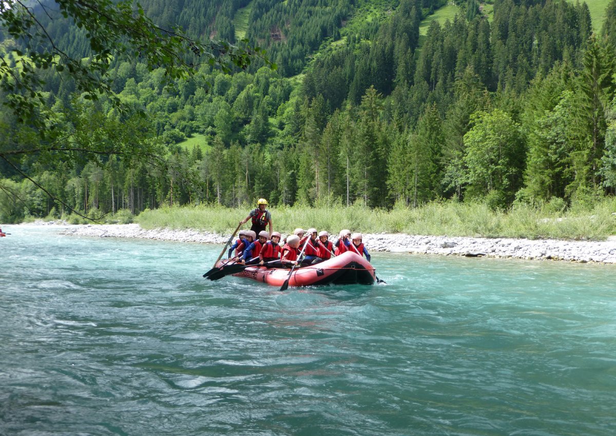 Rafting und Canyoning